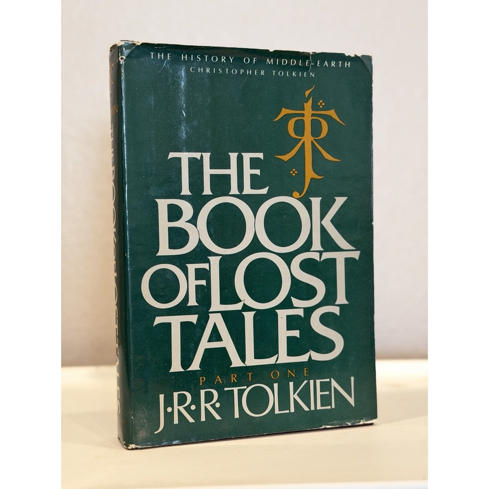 The Book of Lost Tales Part One by JRR Tolkien 1st US Ed 1st Printing HC 1984